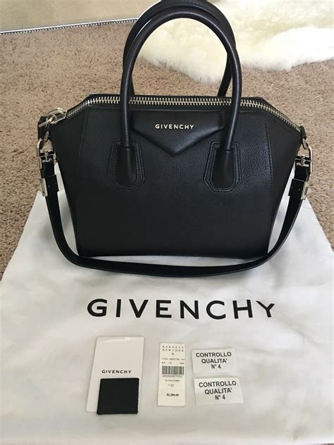 givenchy black white coin purse zip credit|Givenchy bag price.